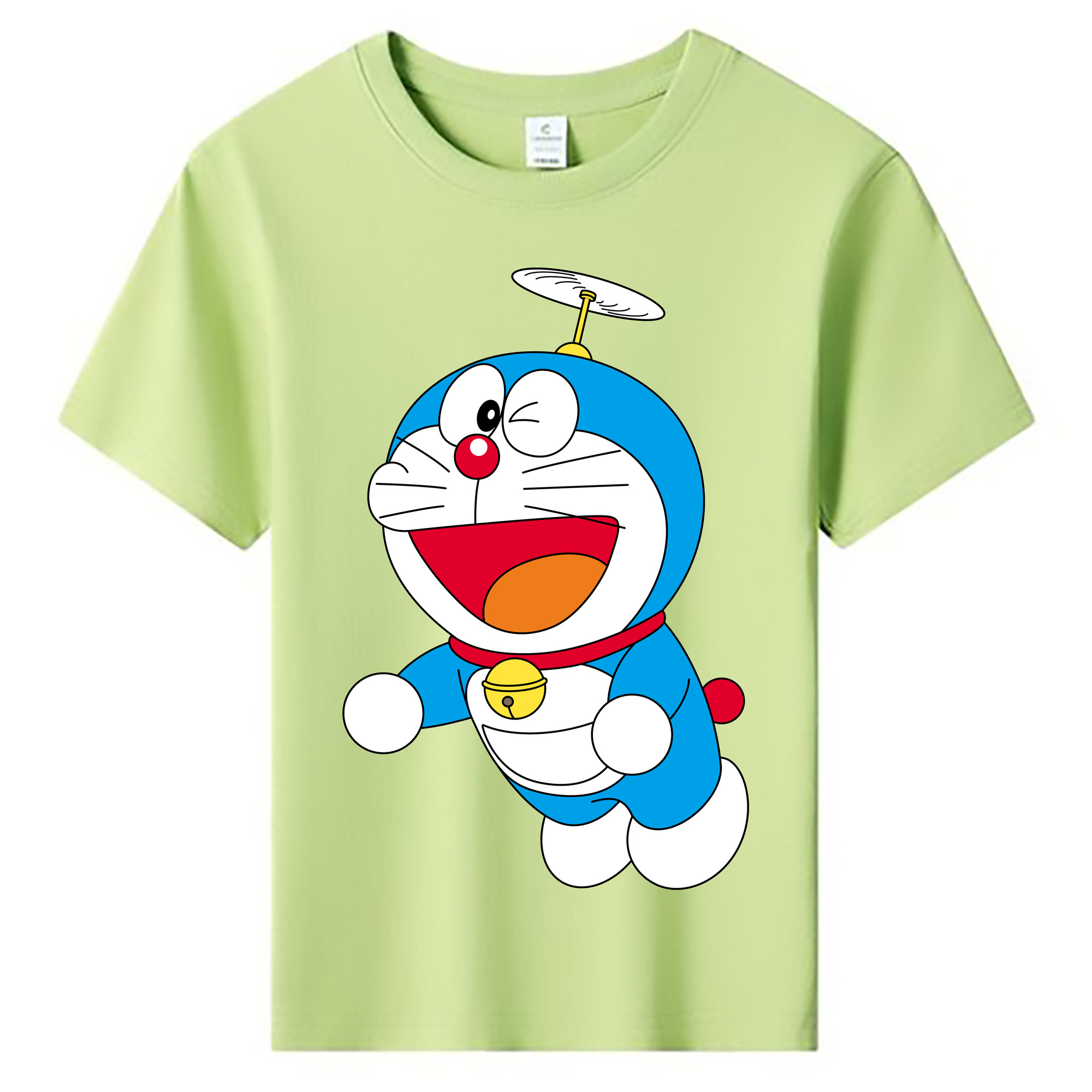 （画像用） ドラえもん Doraemon 綿100％キッズTシャツ（フロントプリント）